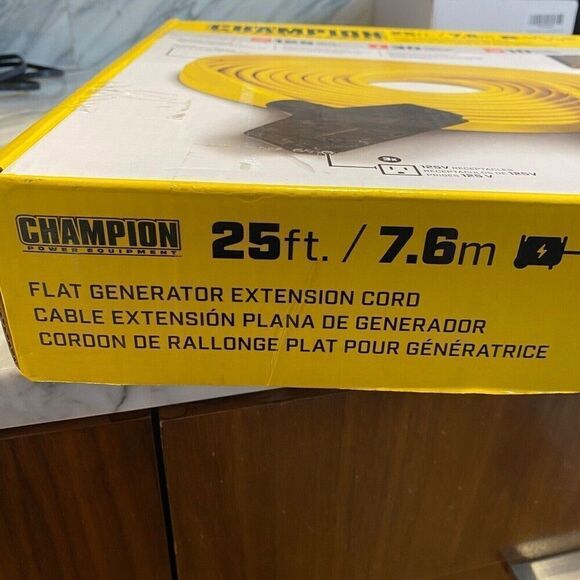 25 ft 30 Amp 125/250-Volt Duplex-Style Flat Generator Extension Cord… - Picture 3 of 6